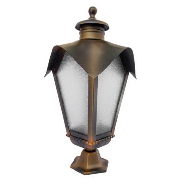 Imagem de Arandela Colonial Sinha Cobre Para Muros e Colunas 1515p - INCOLUSTRE