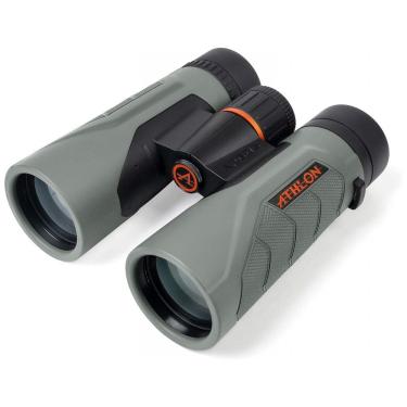 Imagem de Binóculos HD 8x42 À prova d, Visão 113 Metros, ATHLON OPTICS 114010, Cinza