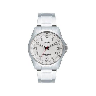 Imagem de Relógio Masculino Quartz Orient Prata  MBSS1154A S2SX