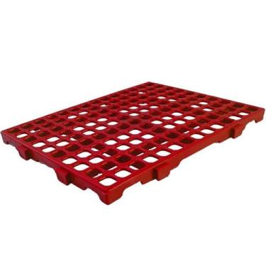 Imagem de Kit De 12 Palete Estrado Plástico 24x19 Cm Piso Pallet - - Menplast, V
