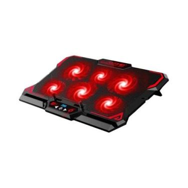Imagem de Cooler Para Laptop Gamer De 17 Polegadas Com Seis Ventiladores, Tela L