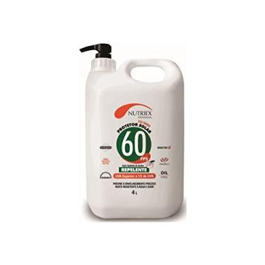 Imagem de Protetor Solar Repelente Fps 60 Bombona Com 4 Litros Nutriex