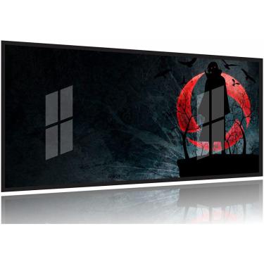 Imagem de Quadro Decorativo Naruto - Uchiha Itachi -130x60 Moldura Preta 2x2