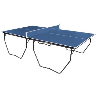 Imagem de Mesa para Tênis de Mesa Klopf 31007 15mm Dobrável com Rodas -  Azul