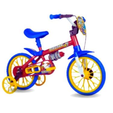 Imagem de Bicicleta Infantil Meninos Aro 12 Fire Man 10 Bombeiros Radical Com Ro