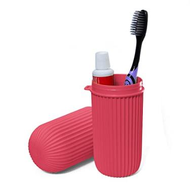 Imagem de Porta Escova de Dente Multiuso Plasutil (Rosê)
