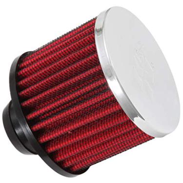 Imagem de K&N Filtro de ar/Respirador de Ventilação: Alto desempenho, Premium, Lavável, Filtro de Motor de Substituição: Altura do Filtro: 6,3 cm, Comprimento da flange: 2,5 cm, Formato: Respirador, 62-1490