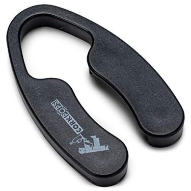 Imagem de Cork Pops Cortador de folha de garrafa de vinho Giovanni preto 4 lâminas 4 x 2