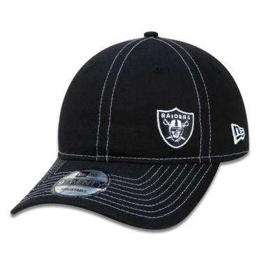 Imagem de Bone New Era 9Twenty Strapback Nfl Las Vegas Raiders Core Aba Curva Pr