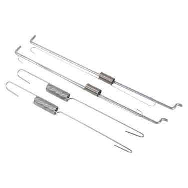 Imagem de OKJHFD2PCS Kit de mola de retorno do acelerador, regulador de classificação da mola do carburador, haste de ligação do motor de controle de velocidade da haste de ligação com Gx140 Gx160 Gx200