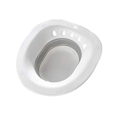 Imagem de ARTIBETTER Banho de Assento Bacia de Lavagem de Bidê Portátil Lavatório para Vaso Sanitário para Pacientes Grávidas Com Hemorróidas Puerperas (Cor Aleatória)