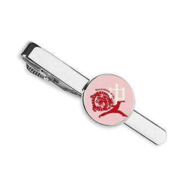 Imagem de Gravata chinesa dragão descendente Kungfu gravata clipe para presente homem de negócios