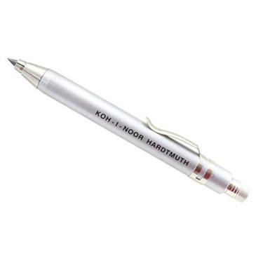 Imagem de Koh-I-Noor Lapiseira Mecânica de 3,2 mm de Diâmetro - Prata e Preta
