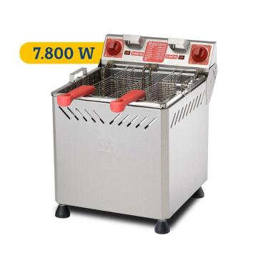 Imagem de Fritadeira Elétrica Água e Óleo 25 Litros Mesa 7800w 2 Resistências Marchesoni