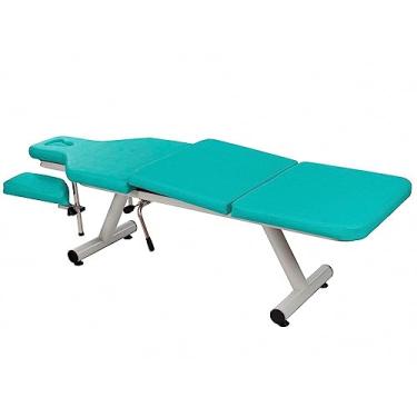 Imagem de Maca Fixa Drop com Regulagem para os Braços - Arktus - Verde Claro