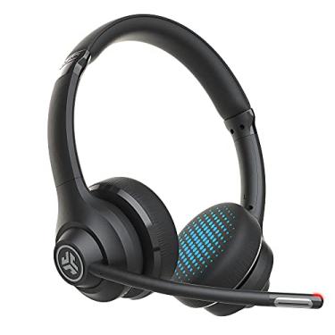Imagem de JLab Fones de ouvido intra-auriculares sem fio Go Work com microfone Boom | Fone de ouvido Bluetooth ou com fio | Multipoint Connect | 45+ horas de reprodução