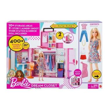 Imagem de Boneca Barbie Dream Closet Armário Dos Sonhos Hgx57 - Mattel