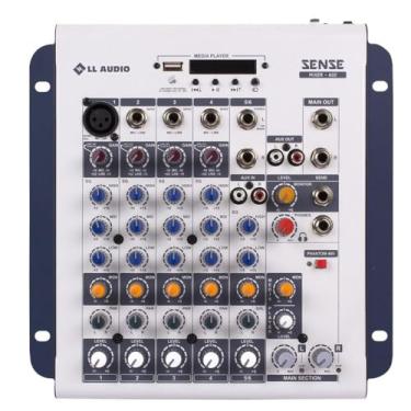 Imagem de Mesa de som 6 canais Ll Audio Sense 602 live bluetooth