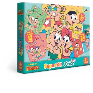 Imagem de Toyster - Turma da Mônica - Super Kit Júnior -JAK