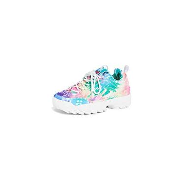 Imagem de Fila Tênis feminino Disruptor Ii Tie Dye, Multi/branco/branco, 5.5