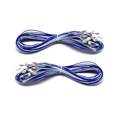 Imagem de Arcity Cabo de chicote de fios de botão Arcade para codificador USB de atraso zero PCB com terminais de 4,8 mm de 0,5 cm, compatível com micro interruptores estilo HAPP, botões de arcade, joysticks