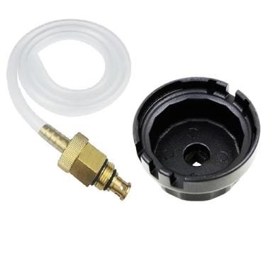 Imagem de Shonee Ferramenta de filtro de óleo, chave de filtro de óleo para Toyota, Lexus, RAV4, Camry, Tundra, Cruiser, Tacoma, Avalon, Highlander, Sienna, Scion, Prius, Corolla, Dreno de óleo