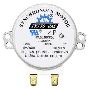 Imagem de 5304509440 5304464113 Motor de mesa giratória de micro-ondas TYJ50-8A2 Substituição do motor síncrono do forno micro-ondas WB26X32190 WB26X10176 1167022 AH1021726 EA1021726 5330440 04464 113 EA1993480