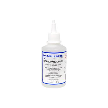 Imagem de Álcool Isopropílico Isopropanol Implastec Garrafa 110ml