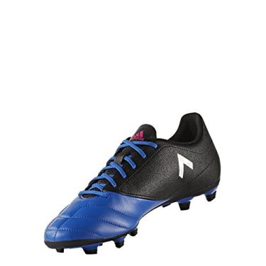 Imagem de adidas Performance Ace 17.4 Fxg Tênis de futebol masculino, Preto/Branco/Satélite, 12