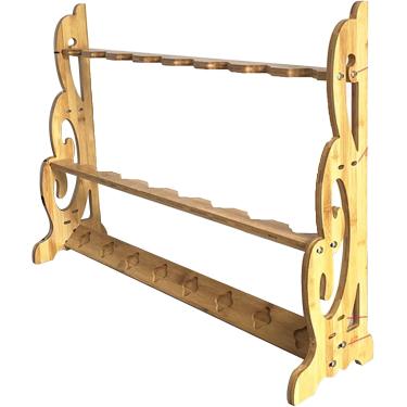 Imagem de Racks para armas de exibição de chão - Suporte vertical para Katana | Rack de exibição de espada samurai de 1 a 9 camadas Wakizashi Tanto Cabide de espada Display de suporte de espada, vara