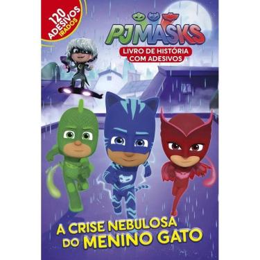 Imagem de História Com Adesivos - Pj Masks: A Crise Do Menino Gato