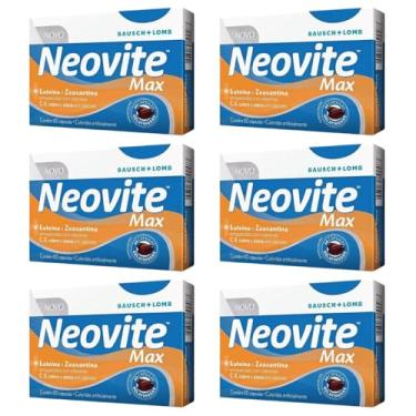Imagem de Kit 6un Neovite Max Lutéina e Zeaxantina Com 60 Cápsulas