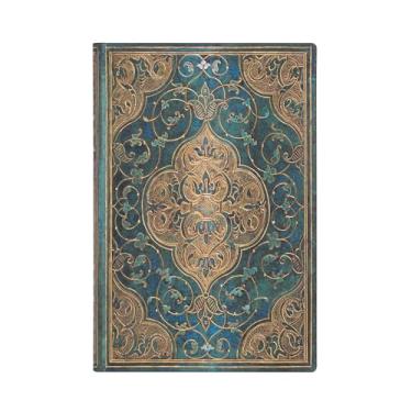 Imagem de PAPERBLANKS FLEXIS TURQUOISE CHRONICLES MINI FB8228-6: Flexi softcover, 80 gsm, ribbon marker, memento pouch, book edge printing