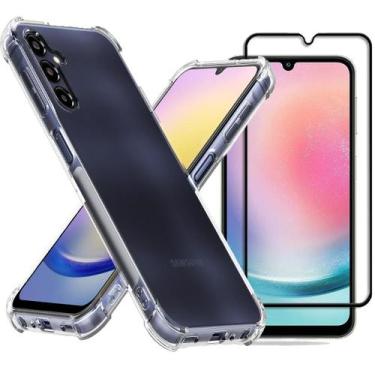 Imagem de Capa Capinha Anti Impacto Para Samsung Galaxy A25 + Pelicula 3d - INBO