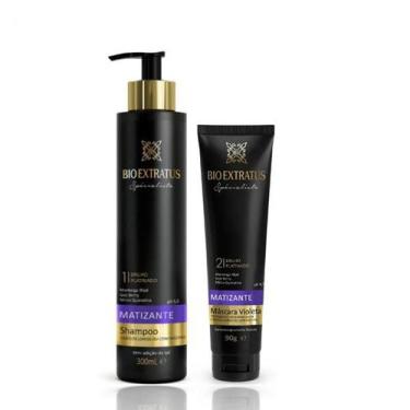 Imagem de Bio Extratus Specialiste Matizante Violeta  Shampoo 300ml e Máscara 90