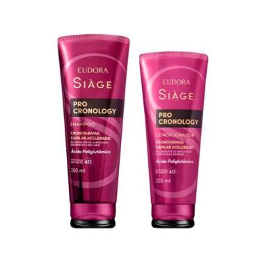 Imagem de Kit Eudora Siàge Pro Cronology - Shampoo 250ml e Condicionador 200ml