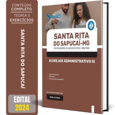 Imagem de Apostila Prefeitura Santa Rita Do Sapucaí Mg 2024 Auxiliar - Editora S