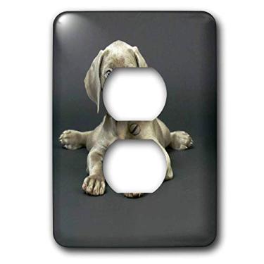 Imagem de 3dRose Capa de tomada para filhotes Weimaraner Lsp_1094_6