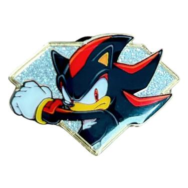 Imagem de Golden Series 2 Shadow – Broche colecionável do Sonic The Hedgehog, Small, esmalte, não