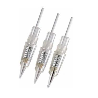 Imagem de Kit agulha de rosca para Dermografo c 10 unidades - Importada