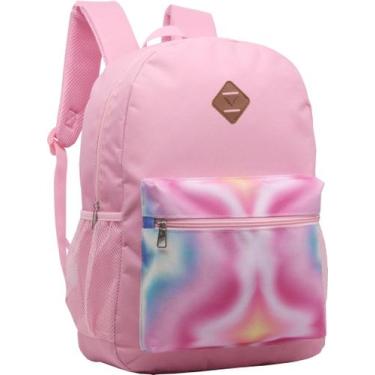 Imagem de Mochila Juvenil Feminina Varias Estampas Yepp  MF8159, Rosa