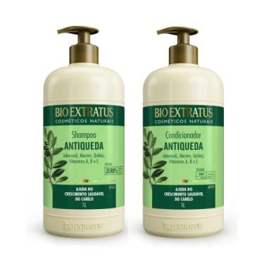 Imagem de Kit Jaborandi Bio Extratus Shampoo e Condicionador - 1L Antiqueda e Cr