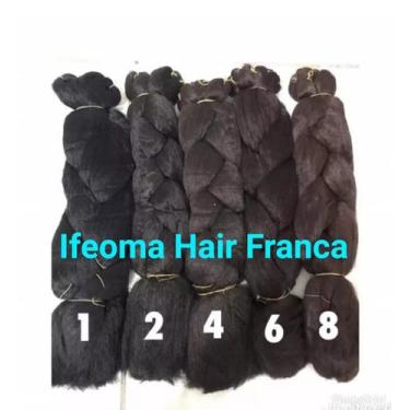 Imagem de Jumbao maxi 400g (cor 2 = Castanha escuro) - Maxi jumbão 