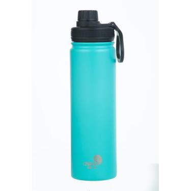 Imagem de Garrafa de Inox Trilha - 650ml  - Can.U.Do, Verde esmeralda