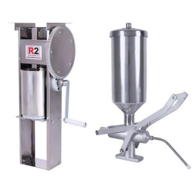 Imagem de Kit Churros 1 Masseira Engrenagem E 1 Doceira 2 Litros R2