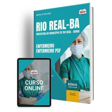 Imagem de Apostila Prefeitura de Rio Real - BA 2024 - Enfermeiro/Enfermeiro PSF