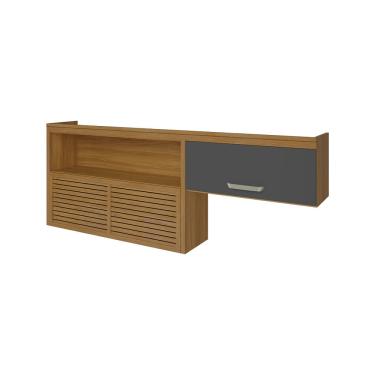 Imagem de Armário Aéreo Nesher Princesa 2 Portas 4 Prateleiras – 200cm 