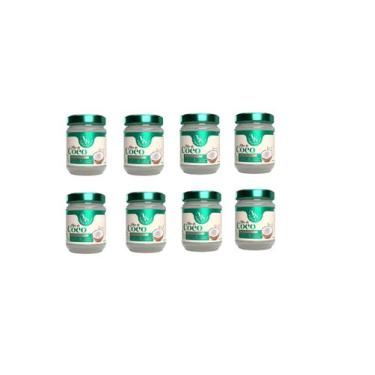 Imagem de Kit c/ 8x Óleo de Coco Extravirgem 200ml - Villa Santa