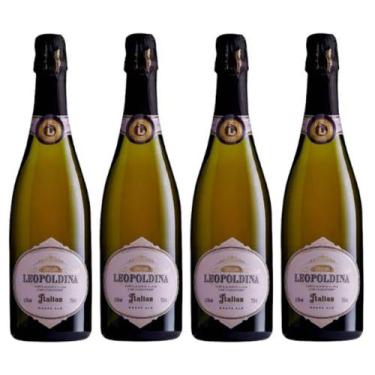 Imagem de Kit 4 Un Cerveja Leopoldina Italian Grape Ale 750 ml