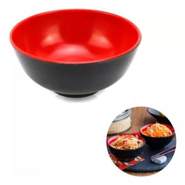 Imagem de Tigela Cumbuca Bowl em Melamina 400ml Oriental Japones - Cascavel